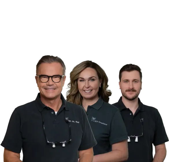 Dr. Steffen Abel und Britta Karrenbauer aus der Zahnarztpraxis in Saarbrücken